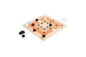 Bordspellen, Kaartspellen & Dobbelspellen - Small Foot - Wooden Solitaire and Mill Game Gold Edition - 12220