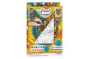 Creatief spelen - Grafix Painting by Numbers Canvas - Tiger - 150072