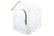 Creatief spelen - Small Foot - Cardboard Playhouse Farm 87x71x88cm - 10015