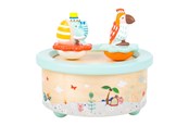 Muziek - Small Foot - Wooden Music Box Parrot and Elephant - 11108