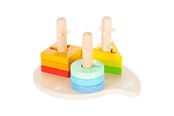 Speelgoed voor baby's - Small Foot - Wooden Shapes and Sorting Motor Skill - 11190