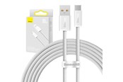 USB-kabel - Baseus Cable USB to USB-C Dynamic Series 100W 2m (white) - CALD000702