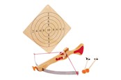 Speelgoedwapens - Small Foot - Wooden Sports Crossbow with Target Board 4 pcs. - 5035
