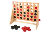Bordspellen, Kaartspellen & Dobbelspellen - Small Foot - Wooden Game 4 in a Row - 1981
