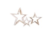 Creatief spelen - Small Foot - Wooden Decorative Stars 3pcs. - 10212