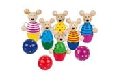 Buiten spelen - Goki Wooden Skittles Game 9pcs. - 56943