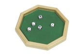 Bordspellen, Kaartspellen & Dobbelspellen - Goki Dice Board + Dice - 56954