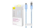 USB-kabel - Baseus Fast Charging cable USB-C to Lightning Explorer Series 1m 20W (blue) - CATS010203