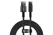 USB-kabel - Baseus Tungsten Gold Cable USB to USB-C 100W 1m (black) - CAWJ000001