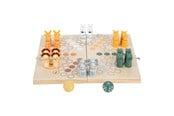 Bordspellen, Kaartspellen & Dobbelspellen - Small Foot - Wooden Ludo Game Safari - 6 Players - 11765
