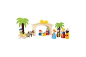 Creatief spelen - Small Foot - Wooden Nativity Scene Playset 15dlg. - 3945