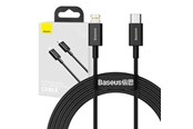 USB-kabel - Baseus Superior Series Cable USB-C to Lightning 20W PD 2m (black) - CATLYS-C01