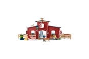 Schleich - Schleich Rode Schuur met Dieren en Accessoires - 42606