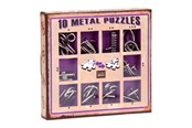 Puzzels - Eureka Brain puzzle set Purple 10pcs. 3D Puzzels - 52473359