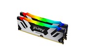 RAM - Kingston FURY Renegade RGB DDR5-6400 - 96GB - CL32 - Dual Channel (2 pcs) - Intel XMP - Zwart met RGB - KF564C32RSAK2-96