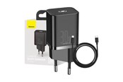 Mobiel - Adapters & Opladers - Baseus Super Si Quick Charger 1C 30W (black) - CCSUP-J01