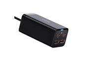 Mobiel - Adapters & Opladers - Baseus GaN3 Pro 4 Ports Desktop Charger 2xUSB-C + 2xUSB 100W - Black - CCGP000101
