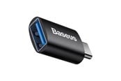 USB hub - Baseus Ingenuity USB-C to USB-A adapter OTG (Black) USB hub - 1 - Zwart - ZJJQ000001