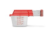 Keukengerei - Dreamfarm Levups Red/Clear Measuring set - DFLV2430