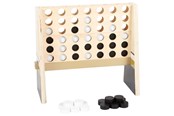 Bordspellen, Kaartspellen & Dobbelspellen - Small Foot - Four in 1 Line Wood Gold Edition Game - 12219
