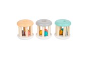 Speelgoed voor baby's - Small Foot - Wooden Baby Rattle Pastel 3pcs. - 11712