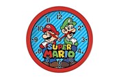 Merchandise - Peers Hardy - Mario Brothers Red & Blue - Wandklok - 5018479116974