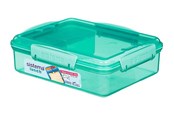 Keuken accessoires - Sistema Snack Attack Duo Lunch 975ml - Green - 41482-1-9414202414823