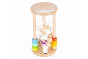 Speelgoed voor baby's - Small Foot - Wooden Rattle Motor Skills Spiral Rai - 10630