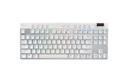 Toetsenbord - Logitech G PRO X TKL - Logitech GX Brown (Tactile) - Tactile - Gaming Toetsenbord - Zonder Numpad - Engels (VK) - Wit - 920-012148