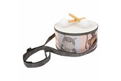 Houten speelgoed - Small Foot - Wooden Drum Wild Animals with Sticks. - 11952