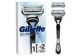 Scheerapparatuur - Gillette Skinguard Sensitive Razor Handle + 2 blades - 8001090613646