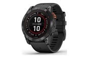 Smartwatch, Sporthorloge en Activity Tracker - Garmin fēnix® 7X Pro – Solar Edition - Skifergrå med svart reim - 32 GB - 010-02778-01