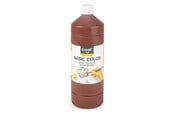 Creatief spelen - Creall School paint Dark brown 1 liter - 01819