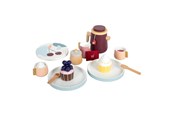 Doen-alsof spelen - Small Foot - Wooden Coffee and Tea Set Tasty 16dlg. - 12293