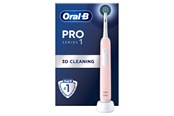 Elektrische tandenborstel - Oral-B Elektrische tandenborstel Pro1 Pink + Extra Brush Head - 8006540771501