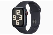 Smartwatch, Sporthorloge en Activity Tracker - Apple Watch SE (2023) GPS + Cellular 40mm - Midnight Aluminium Case with Midnight Sport Band - S/M - MRG73DH/A
