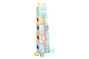 Speelgoed voor baby's - Small Foot - Stacking Tower with Forest Animals Pastel 10 pcs. - 11721