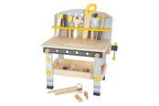 Speelgoedpop - Small Foot - Wooden Workbench Compact Miniwob 34dlg. - 11805