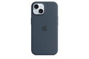 Mobiel - Covers & Cases - Apple iPhone 15 Silicone Case with MagSafe - Storm Blue - MT0N3ZM/A