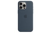 Mobiel - Covers & Cases - Apple iPhone 15 Pro Max Silicone Case with MagSafe - Storm Blue *DEMO* - MT1P3ZM/A