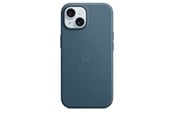 Mobiel - Covers & Cases - Apple iPhone 15 FineWoven Case with MagSafe - Pacific Blue - MT3G3ZM/A