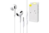 Headphones/Headsets - Baseus Encok H17 Earphones (white) - NGCR020002