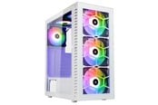 Case - Kolink Observatory HF Glass ARGB Midi Tower Case - white - Case - Desktop - Wit - PGW-CH-KOL-111