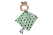 Babyspullen - Eichhorn Baby HIPP Wooden Teether with Cuddle Cloth - 100005871