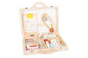 Doen-alsof spelen - Small Foot - Wooden Doctor and Dentist 2in1 Set in Suitcase - 11743