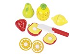 Houten speelgoed - Goki Fruit with velcro - 51597