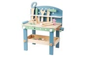 Doen-alsof spelen - Small Foot - Wooden Workbench Compact Nordic 22dlg. - 11376