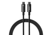 USB-kabel - Baseus USB-C to USB-C cable Tungsten Gold 240 W 1 m (black) - CAWJ040001