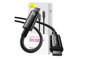 USB-kabel - Baseus USB-C to USB-C cable Tungsten Gold 240 W 1 m (black) - CAWJ040001
