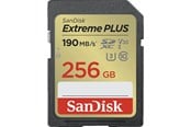 Geheugenkaart - SANDISK Extreme Plus SD - 190MB/s - 256GB - SDSDXWV-256G-GNCIN